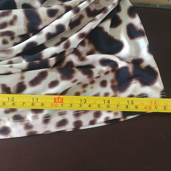 Jennifer Lopez Eternal Beauty Shaped Leopold Dress NWT Size Medium - Picture 14 of 15